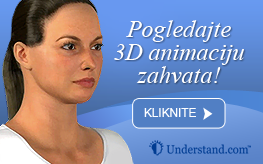 3D animacija frakcijski skin resurfacing
