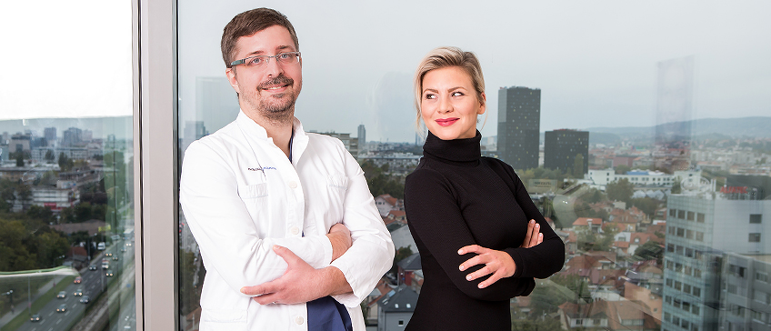 Dr. Dinko Bagatin i Ana Begić Tahiri